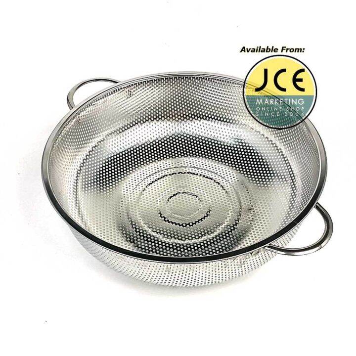 Aluminum Colander Large Sizes with Handle and Stand Lazada PH
