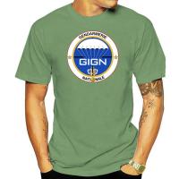 2022 Tee Shirt Gign Polices Special Force French Counter Terrorism Black Tshirts S3Xl