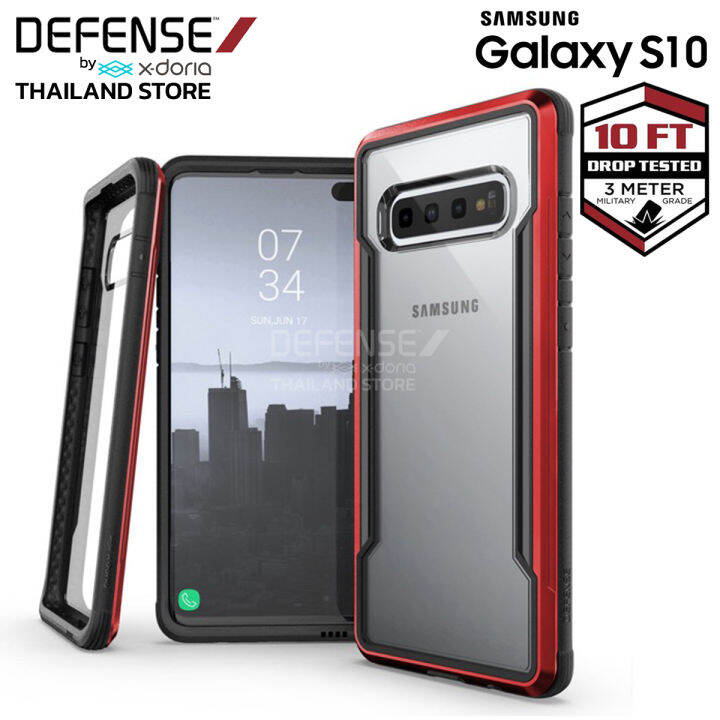 x-doria-defense-shield-เคส-samsung-s10-เคสกันกระแทก-3-เมตร-เคสซัมซุง-s10-เคสมือถือ-s10-สินค้าของแท้-100-for-samsung-galaxy-s10