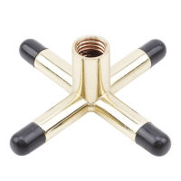 Hot Metal Copper Plating Stick Durable Anti-slip Billiards Snooker Pool Cue Rest Bridge Head Holder Pool Cue Accessory 6 Styles