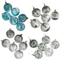 Transparent Christmas Ball 6Pcs Clear Fillable Christmas Ball Tree Ornaments Christmas Party Decorations Painted Christmas Tree Pendant for Wall Window Indoor Outdoor New Year useful