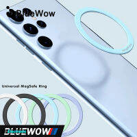 BlueWow TP11 แหวนอะแดปเตอร์แม่เหล็ก, แผ่นแม่เหล็กบางเข้ากันได้กับอุปกรณ์เสริม Magsafe และการชาร์จแบบไร้สายสำหรับ iPhone 14/13/13 Pro/13 mini/13 Pro Max/12, Galaxy S22