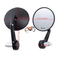 Motorcycle Handlebar Mirror Rearview Motorcycle Bar End Mirrors For Yamaha MT09 07 For Honda Cb500x Pcx Msx 125 Shadow R1200gs