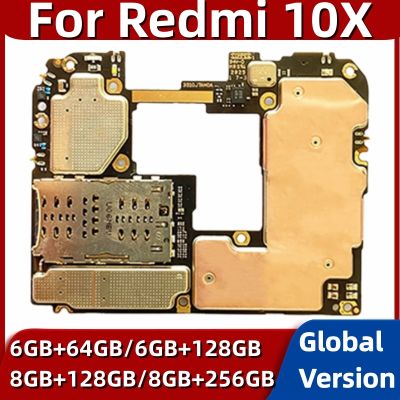 5กรัมเมนบอร์ด MB สำหรับ Xiaomi R Edmi 10X R Edmi หมายเหตุ9เมนบอร์ด64กิกะไบต์128กิกะไบต์256กิกะไบต์วงจรตรรกะแผ่นรุ่น