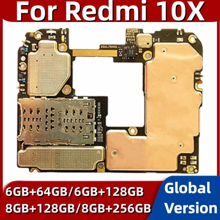 5กรัมเมนบอร์ด-mb-สำหรับ-xiaomi-r-edmi-10x-r-edmi-หมายเหตุ9เมนบอร์ด64กิกะไบต์128กิกะไบต์256กิกะไบต์วงจรตรรกะแผ่นรุ่น