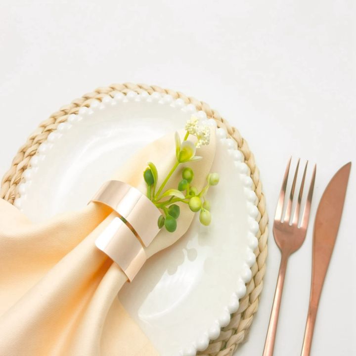 12pcs-rose-gold-metal-table-decor-napkin-ring-holder-spring-for-easter-dinner-valentines-day