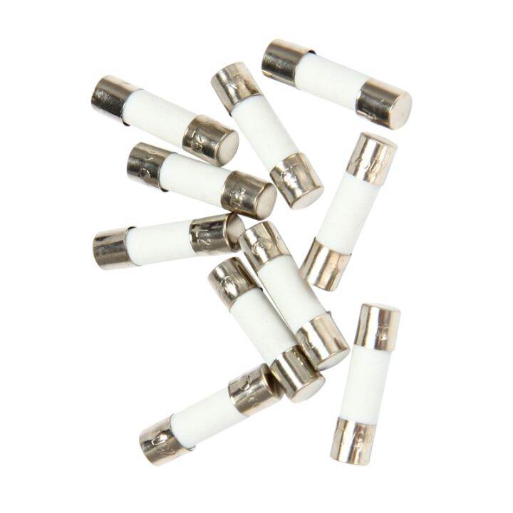 10pcs 250v 05a 500ma Fast Blow Ceramic Fuses Tubes 5mm X 20mm Lazada