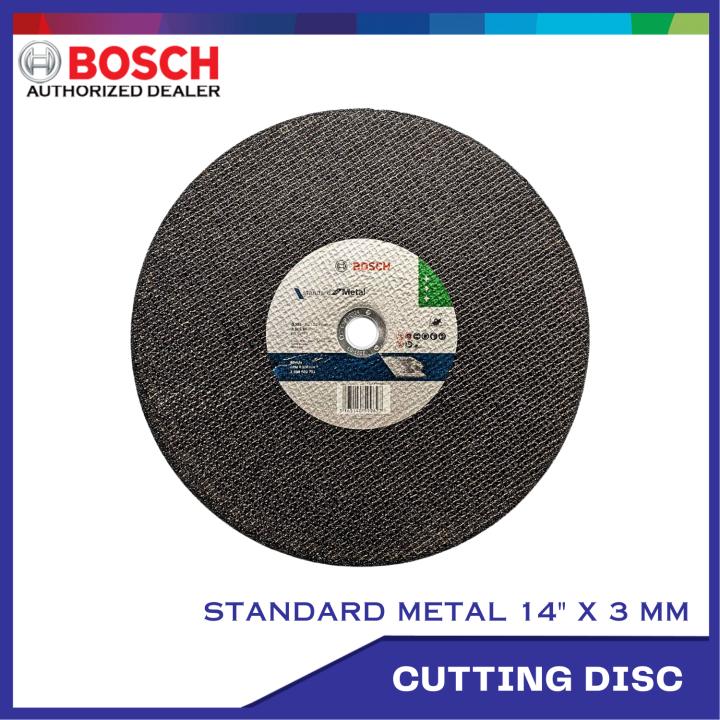 Bosch Cutting Disc 14" 355mm x 3mm Standard For Metal used in Cut Off