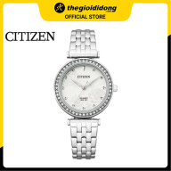 Đồng hồ Kim Nữ dây kim loại Citizen ER0211-52A thumbnail