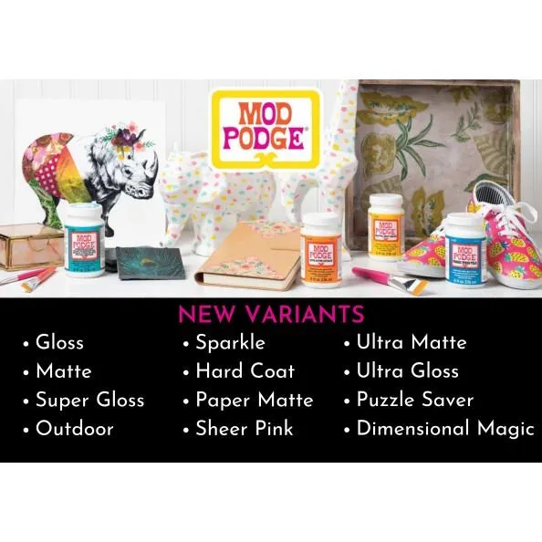 Mod Podge® Gloss Iridescent Acrylic Sealer