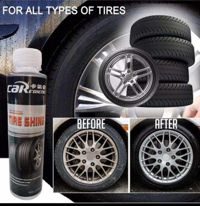 Tire Shine Hydrophobic Nano Silica Based Best Technology Tireblack Oil ...