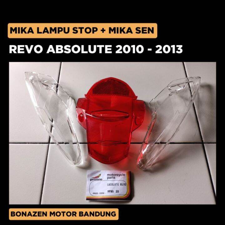 Mika Lampu Stop Revo Absolute Karbu Kaca Sen Sein