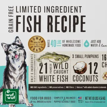 Honest kitchen limited outlet ingredient fish