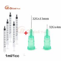 1ml Syringes + 32G 4MM 31G 30G 20G 21G 23G 25G 22G Injection Needles Injection Tool Sharp Pointed Needles Disposable Needle Tool Colanders Food Strain