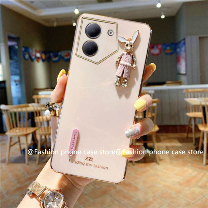 phone-case-เคส-tecno-camon-20-pro-19-pro-19-neo-camon-18-18t-18p-4g-5g-เคสพร้อมเคลือบลูกอมหลากสีไรน์สโตนกระต่ายทันสมัยฝาครอบซิลิโคนแบบนิ่ม-tecno-camon19-camon20-pro-4g-5g-2023