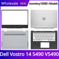 ใหม่เดิมสำหรับ Vostro 14 5490 V5490แล็ปท็อปจอแอลซีดีปกหลังด้านหน้าฝาบานพับ palmrest กรณีล่าง A B C D เชลล์