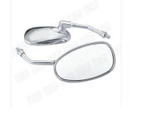 Chrome Rearview Mirrors side Mirrors For Kawasaki Vulcan Classic VN 400 VN500 VN800 VN 900 1200 1500 1600 2000 Chopper Cruisers