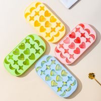 Love Moon Ice Box With Lid Ice Boll Hockey Homemade Ice Cube Mold Ice Maker DIY Silicone Ice Tray Gifts Kitchen Tool Accessories