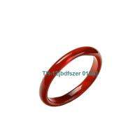 bdfszer 012A Buy 2 get 1 free natural carnelian thin strip wide strip ring agate jade men and women ring transfer wrench