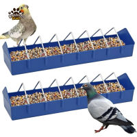 Pigeon Feeder หนาที่ถอดออกได้ Splash-Proof ความจุขนาดใหญ่ชามใส่อาหารคอนเทนเนอร์อาหารเครื่องมือ