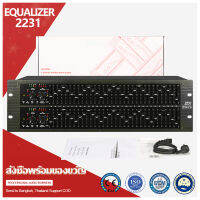 2231 อีควอไลเซอร์ EQ dual 31-band professional ลดเสียงรบกวนอีควอไลเซอร์เอฟเฟกต์หรือรีเวอร์บีเรเตอร์รุ่น 3U