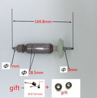 220-240V Rotor Motor Armature สำหรับ GWS7-125 GWS7-115ET GWS720 GWS720ET GWS7-100T GWS7-100 GWS7-100ET