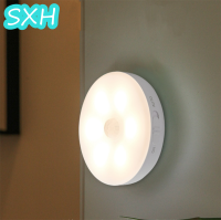 SXH ไร้สายเหนี่ยวนำร่างกายมนุษย์ Led ชาร์จแม่เหล็กดูดกลางคืนไฟกลางคืนอัจฉริยะอัตโนมัติตู้เสื้อผ้าตู้แสง