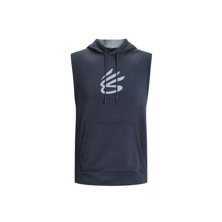 under-armour-mens-curry-fleece-sleeveless-hoodie-อันเดอร์-อาร์เมอร์-เสื้อฮู้ด-curry-fleece-slvls