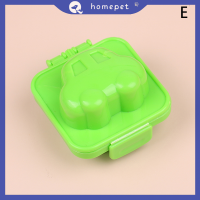 ? Homepet แม่พิมพ์ไข่น่ารักการ์ตูน Baby Rice Ball Mold 3D EGG Ring Bento อุปกรณ์เสริมกระต่ายหมีปลาไข่ตกแต่งเครื่องมือห้องครัว Gadgets