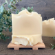 Aloe Vera Soap (unscented) - สบู่ธรรมชาติว่านหางจรเข้ สูตรไม่มีน้ำหอม all natural handmade soap 145 g.