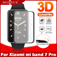 For Xiaomi mi band 7 Pro ฟิล์ม 3D Full Curved Edge Waterproof Protective Cover For Xiaomi mi band 7 Pro ฟิล์มกันรอย Smart Watch