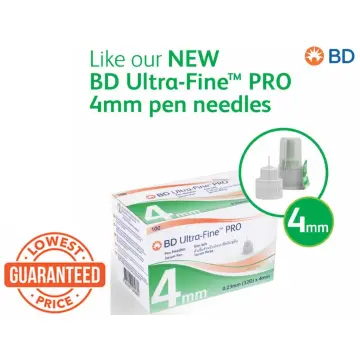 BD Ultra-Fine Pro 4mm Pen Needles