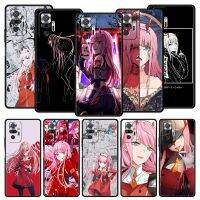 Zero dois darling no caso de telefone anime franxx para xiaomi redmi nota 11 10 9 pro 5g 10c 9s 7 8t 12 9a 9c 9t k40 gaming cover