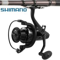 Shimano รอกตกปลาปั่นปลาคาร์พพร้อมตลับลูกปืนอัตราทดเกียร์รอกคาร์ปอุปกรณ์ตกปลาคาร์พสำหรับกีฬากลางแจ้ง