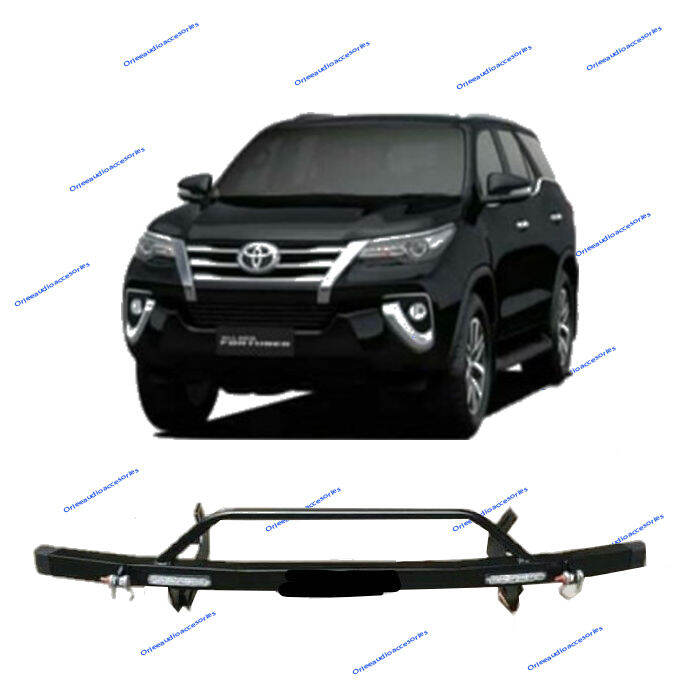 Tanduk Besi Arb Mobil All New Fortuner Pelindung Bumper Depan Lazada