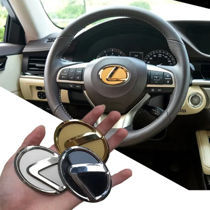 1Piece 64mm/74mm Modified Car Steering Wheel Center Logo Emblem Metal