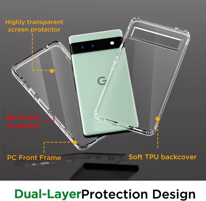 สำหรับ-google-pixel-7a-เคสใสทนทานพร้อม360-ในตัวป้องกันหน้าจอ-pet-เคสซิลิโคนนิ่มบางปกป้องการกระแทกสำหรับ-google-pixel-7-pro-เคส7-pixel-7-เคส6a-พิกเซล7