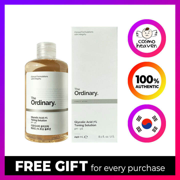 The Ordinary Glycolic Acid 7 Toning Solution 240ml Lazada Indonesia 4979