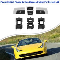 Car Right Left Roof Power Window Switch Button with Supporter for Ferrari 458 488 FF 247883 247885 82661100