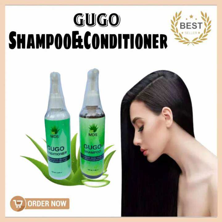 Authentic and Effective MDS Gugo Strengthening Shampoo / Conditioner