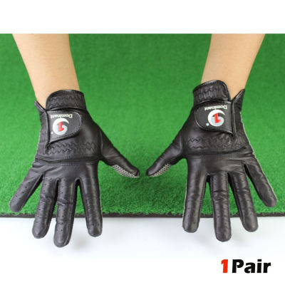 Gloof Mens Golf Gloves Soft Fit Sport Grip Durable Gloves Anti-skid Breathable Sports Gloves Fit Left And Right Hand 1pair
