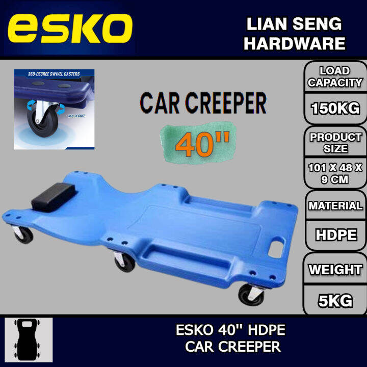 ESKO HDPE CAR CREEPER 40'' Lazada