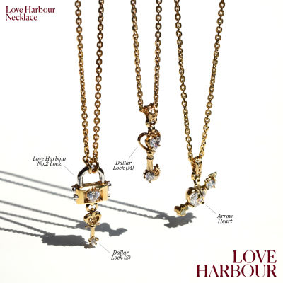 Dallar/Love Harbour Necklace (Yellow gold)