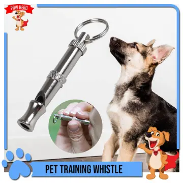 4Pcs Dog Training Set Pet Training Clicker with Whistles, Dog Training  Whistle Ultrasonic Professional Dog Whistles with Lanyard - Barking Control