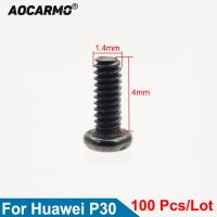 Aocarmo 100Pcs/Lot Inside Motherboard Frame Screw 1.4x4.0mm Screws For Huawei P30 TL00 ELE AL00