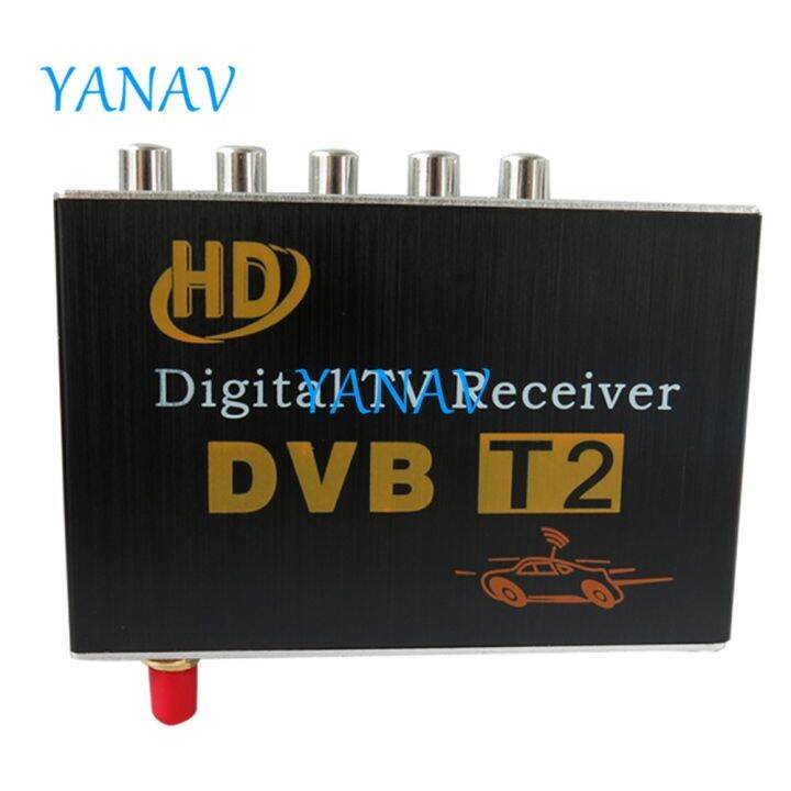 M-689 Car TV Tuner Car HD 1080P DVB-T2 Digital TV BOX Receiver Mini TV ...