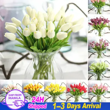 Artificial Tulips Flower Bouquet - Foam Tulipanes Flowers Home Wedding  Decors