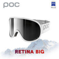 Original POC nd Retina ski goggles double layers anti-fog Big ski glasses skiing men women snow snowboard Clarity