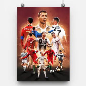 Cristiano Ronaldo Lionel Messi Neymar Jr Wallpapers Football Comprehensive  Poster Famous Sports Star Poster Prints Poster Living Room Wall Art Decor