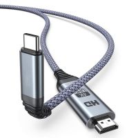 [LUNA electronic accessories] USB C ไปยังสาย HDMI 4K 2.0 60Hz 3.1 Type Thunderbolt 3ตัวแปลงอะแดปเตอร์สำหรับ MacBook Pro ChromeBook